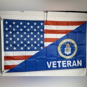 U.S. Air Force Veteran Flag 5x3Ft.